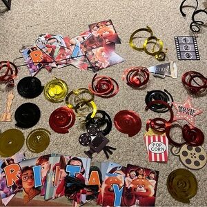 50 piece Turning Red Birthday
Banners & Swirls Bundle